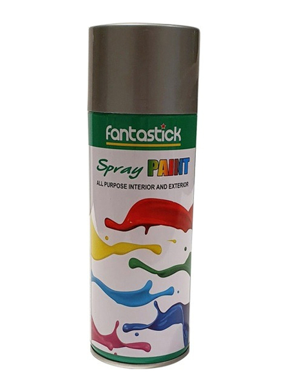 Fantastick Spray Paint Acrylic, 400ml, Silver
