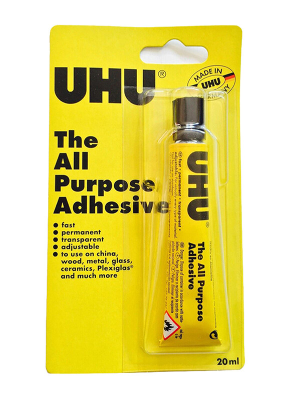 

UHU All-Purpose Glue Tube, 35ml, Clear