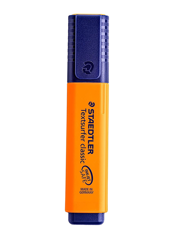 Staedtler 10-Piece Text surfer Classic Highlighter, 364-4, Orange