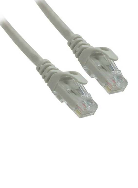 Genuine 5-Meters CAT6 Patch Cord Cables, RJ45 to RJ45 for Network, Grey