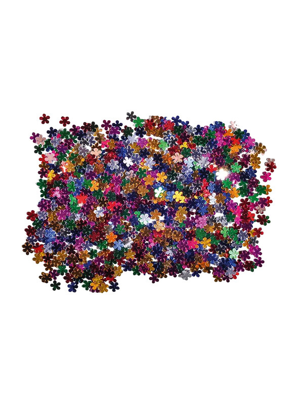 

Crafty Ruby 8mm Flowers Craft Confetti, 14g, Multicolour