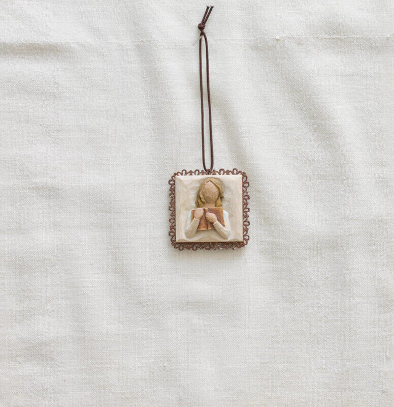 

Classic Willow Tree -Love of Learning Metal-Edged Ornament