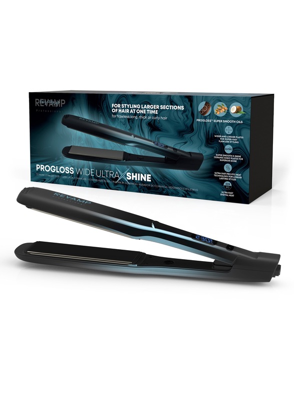 REVAMP Progloss Wide Ultra X Shine Straightener