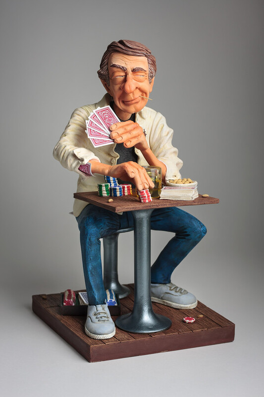 MR. POKER FACE (100%) Figurine