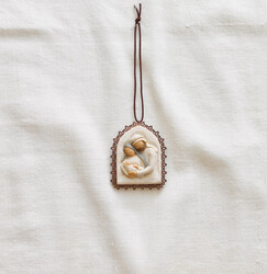 Willow Tree -HOLY FAMILY EDGED ORNAMENT