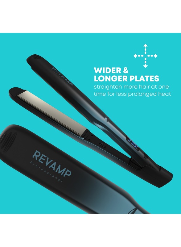 REVAMP Progloss Wide Ultra X Shine Straightener