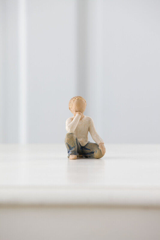 

Classic Willow Tree -Inquisitive Child Figurine