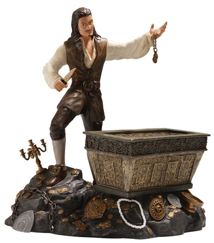 Will Turner & Treasure Chest Figurine