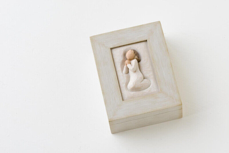 

Classic Willow Tree -Prayer Memory Box