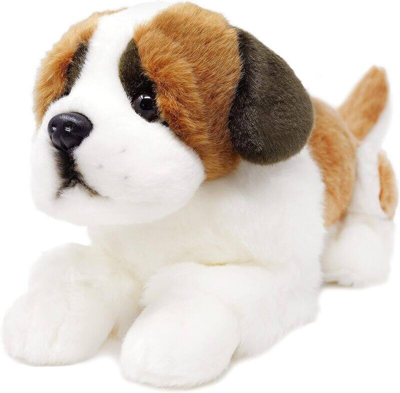 

Viahart Bernadette the Saint Bernard Soft Plush Toys for Kids, Polyester Fabric, Polypropelene Filling, Recommended Age 3+