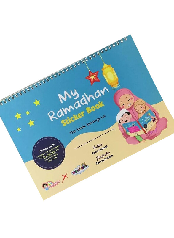 

HilalFul My Ramadan Sticker Book, 270 Pieces, Ages 4+