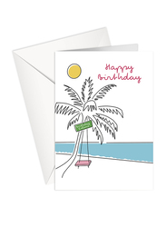 Share The Love Happy Birthday Greeting Cards Island, White