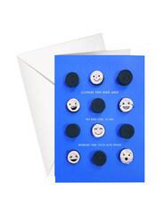 Share The Love for Mum Cleaning Your House When You Have Kids Is Like, Brushing Your Teeth With Oreos, Mother's Day Greeting Card, Multicolour