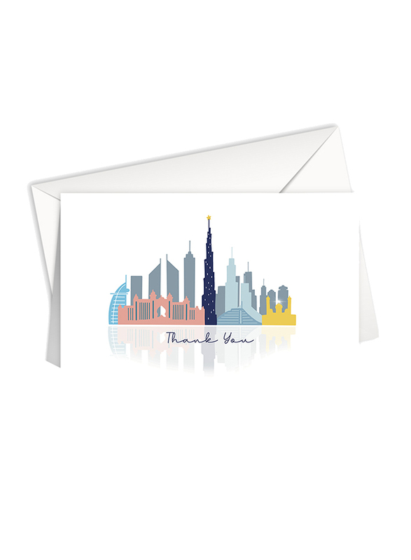 Share The Love L44 Thank You Uae Greeting Card, White