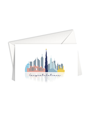 Share The Love L41 Congratulations Uae Greeting Card, White