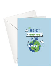Share The Love for Mum The Best Mummy In The World Greeting Card, Multicolour