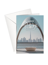 Share The Love P194 Happy Birthday Uae Greeting Card, Multicolour