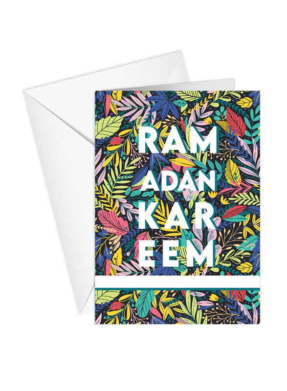 

Share The Love Ramadan Kareem Greeting Card, Jungle, Multicolour