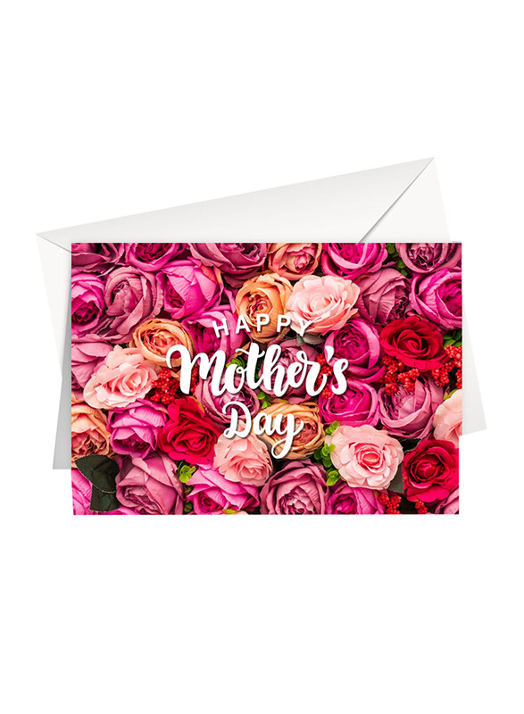 

Share The Love for Mum Happy Mother's Day Roses Mix, Mother's Day Greeting Card, Multicolour