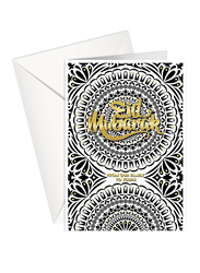 Share The Love Eid Mubarak 19 Greeting Card, Multicolour