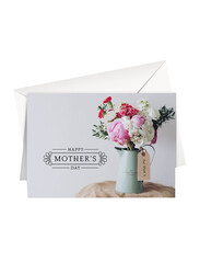 Share The Love for Mum x, Mother's Day Greeting Card, Multicolour