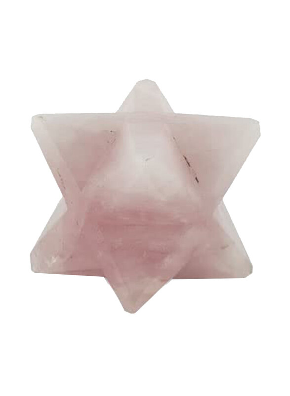 

Generic Rose Quartz Merkaba, 2 Inch, Pink