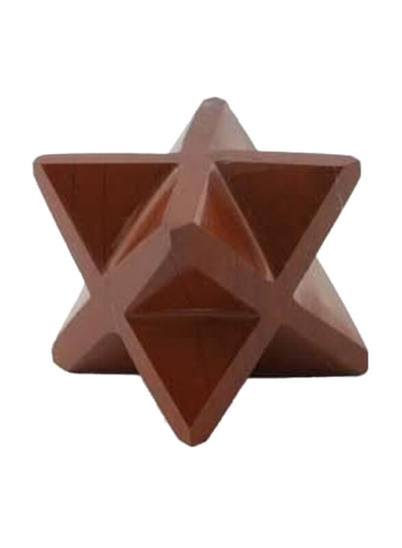 

Generic Merkaba Jasper 4 Corner, Brown