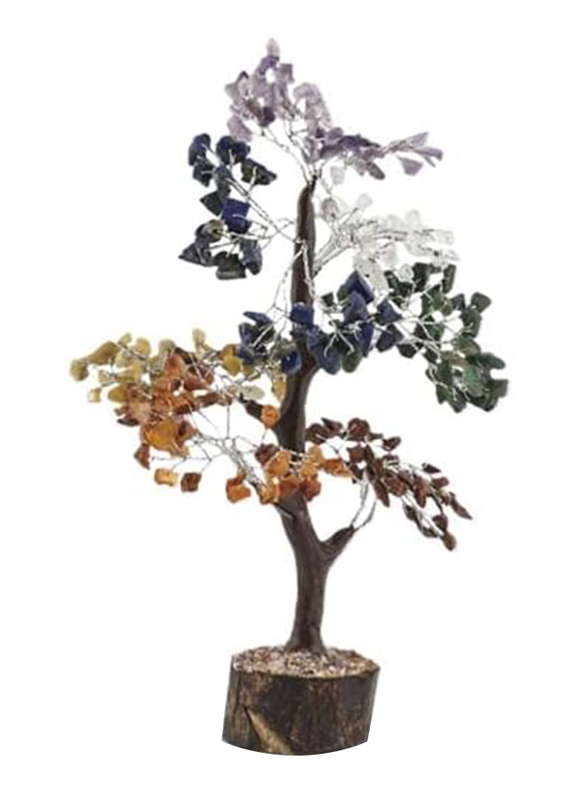 Yanaah 300-Chips Tree with 7 Chakra, Multicolour