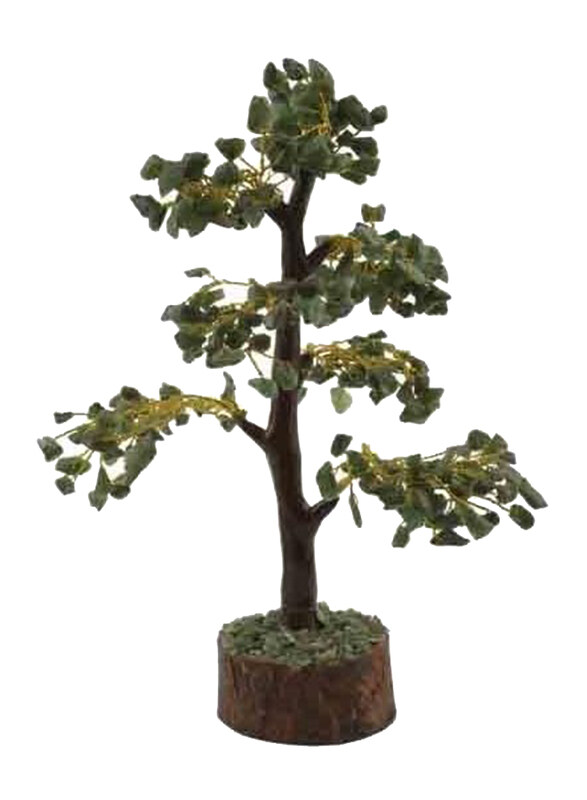 

Generic 300-Chips Aventurine Crystal Tree, Green