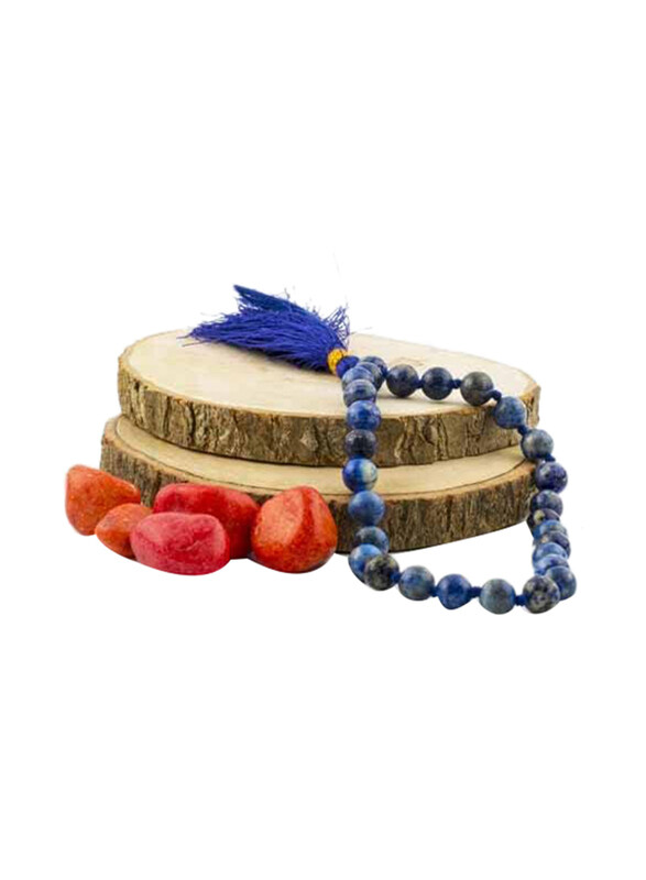 

Generic Lapiz Lazuli Prayer Beads, 27 Beads, Blue