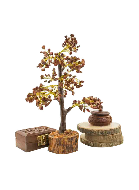 

Generic 300-Chips Red Jasper Crystal Tree, Brown