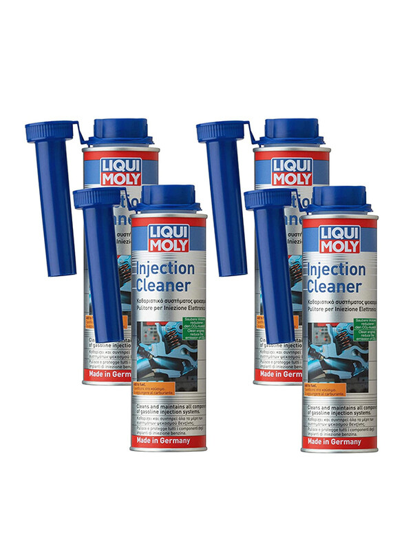 

Liqui Moly 4-Piece Fuel Injection Cleaner, 8361, Multicolour