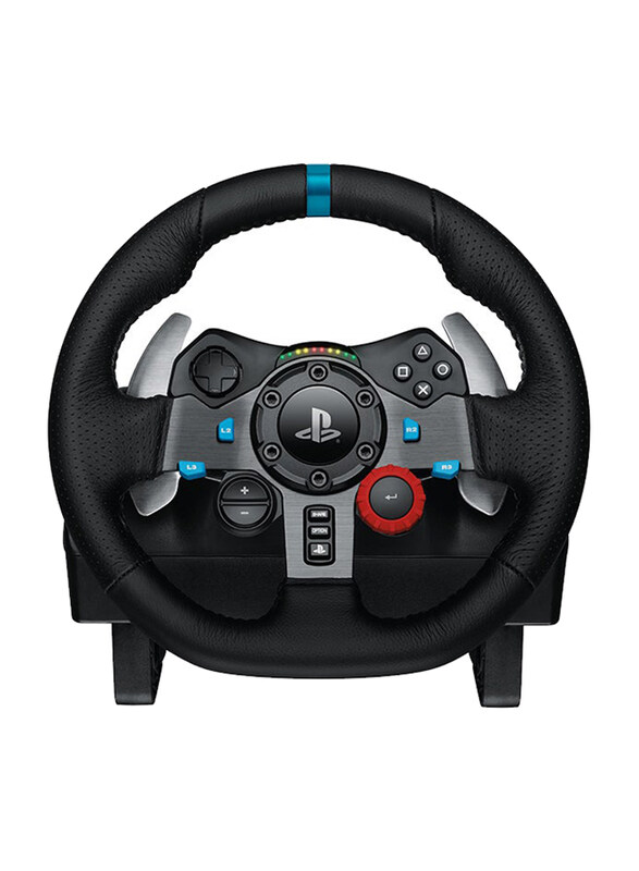 

Multiple Logitech G29 Driving Force Racing Wheel And Floor Pedals, Real Force Feedback, Stainless Steel Paddle Shifters for PlayStation PS5, PS4, PC and Mac, B