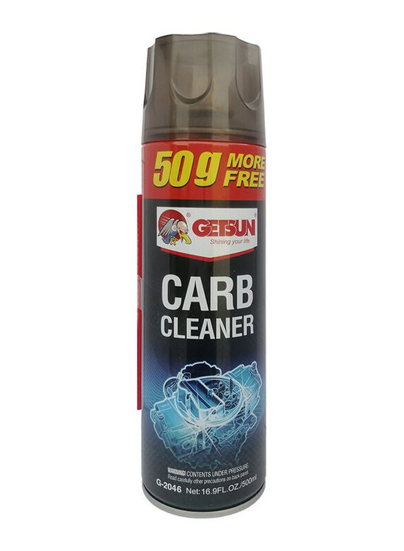 

Getsun 500ml High Performance Carb Cleaner, G-2046, Clear