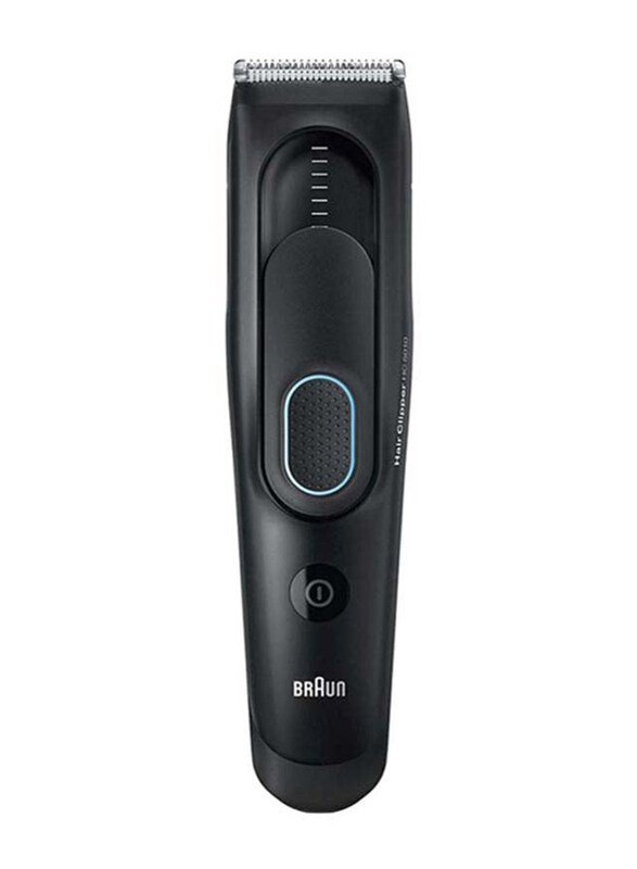 

Braun Lifetime Sharp Blades Hair Clipper, HC5010, Black/Blue