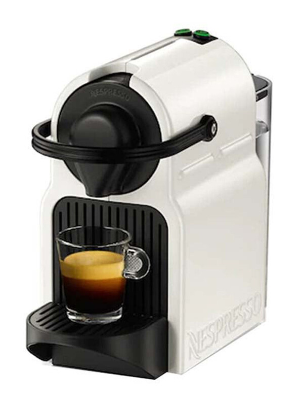 

Nespresso Incia Coffee Machine, 0.7L, C40-ME-WH-NE/EN80.CW/XN1001, White/Cream