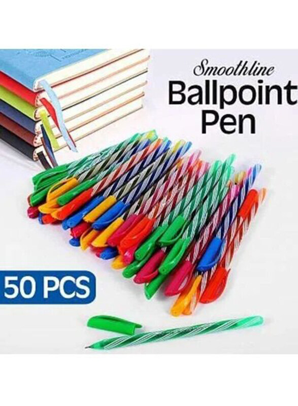 

Generic 50-Piece Obama Smooth line Ballpoint Pen Set, Blue