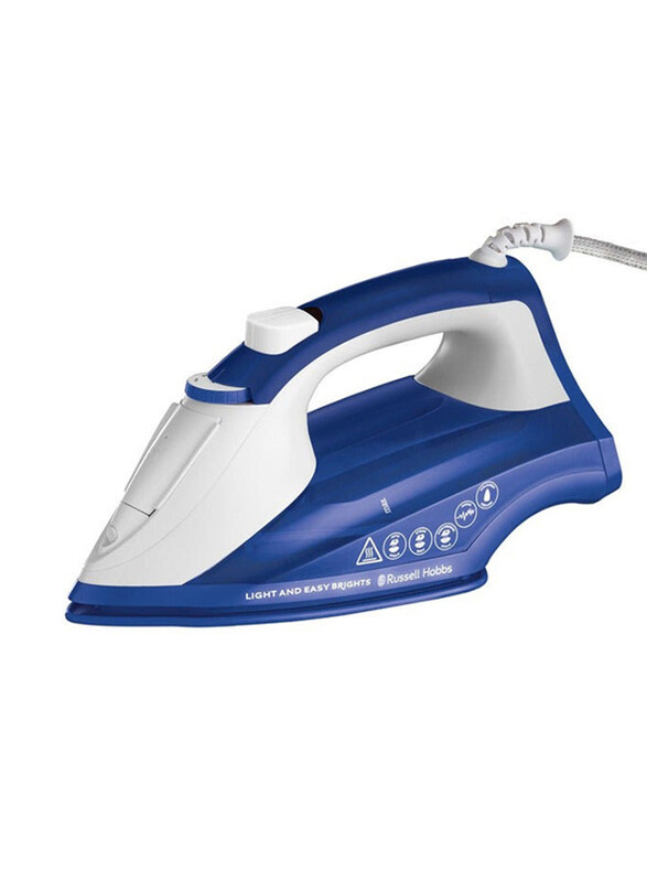 

Russell Hobbs Steam Iron, 2400W, 26483GCC, Blue Sapphire