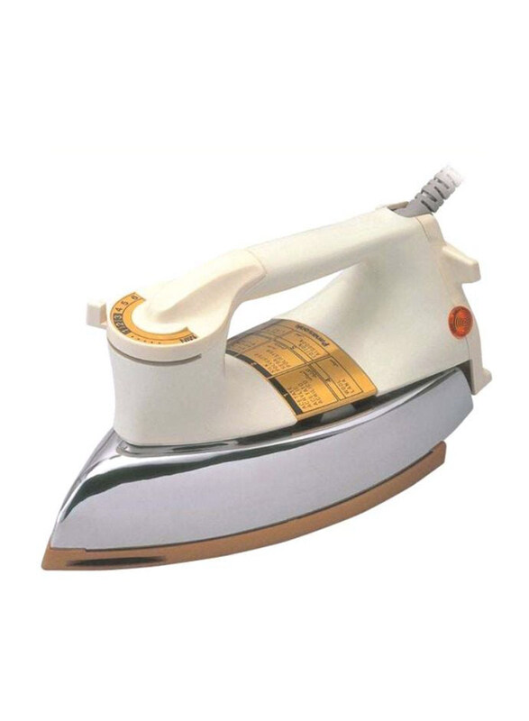 

Panasonic Dry Iron, 1200W, NI22AWTXJ, Beige/Silver/Gold