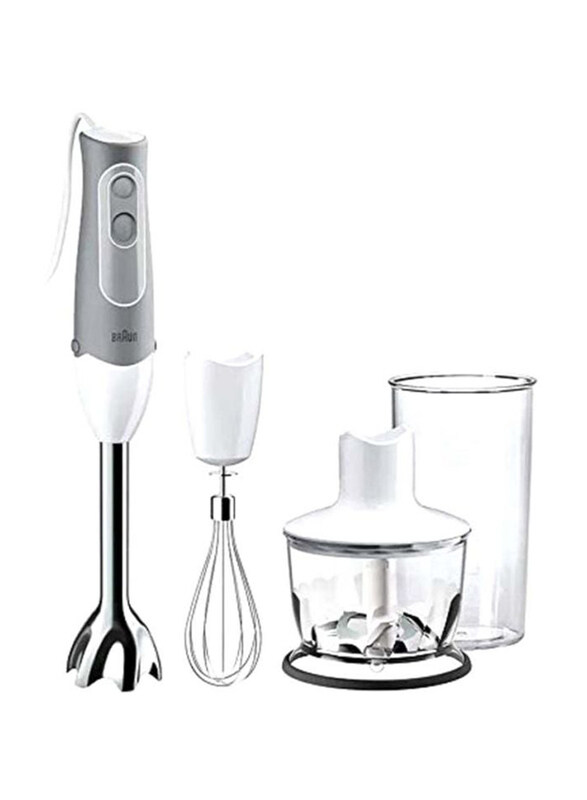 

Braun 0.5L Chopper with Whisk, 600W, MQ535, White/Grey