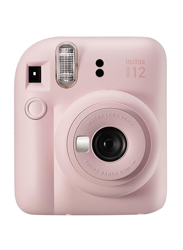 

Fujifilm Instax Mini 12 Instant Film Camera, Blossom Pink