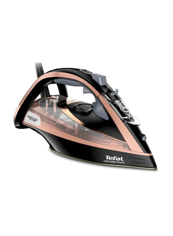 

Tefal Ultimate Pure AirGlide Steam Iron, 3200W, FV9845E0, Bronze Black