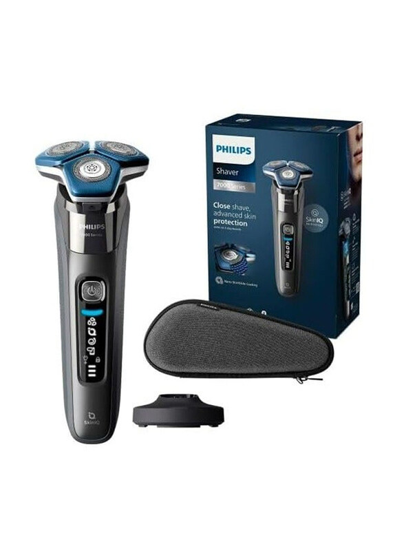 

Philips Shaver 7000 Series Wet & Dry Electric Shaver, S7887/55, Grey