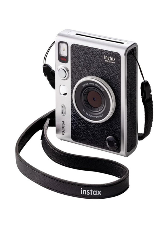 

Fujifilm Instax Mini Evo Hybrid Instant Camera with 2X Mini Twin Pack Instant Film, Black