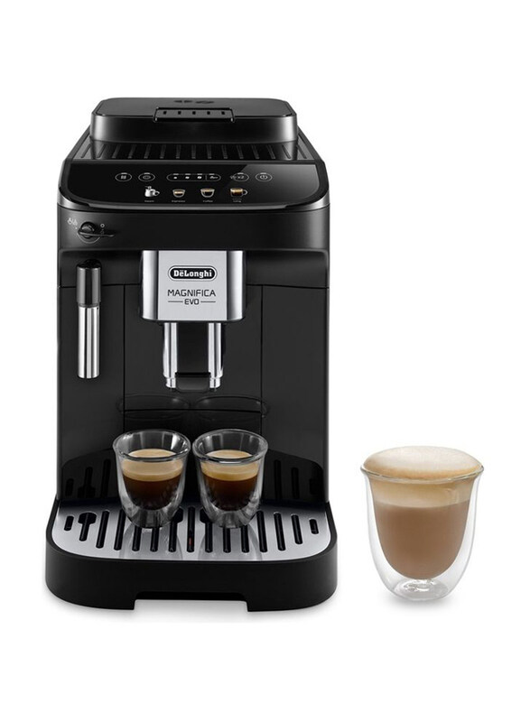 

Delonghi 1.8L Magnifica Evo Fully Automatic Bean to Cup Coffee Machine with Built In Grinder, 1450W, ECAM290.21.B, Black