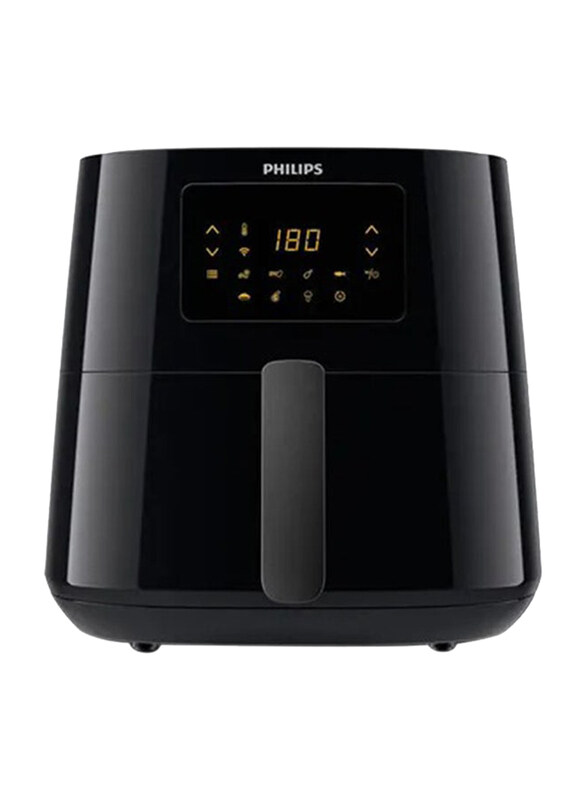 

Philips XL Essential Air Fryer, 6.2L, 2000W, HD9280/90, Black/Silver