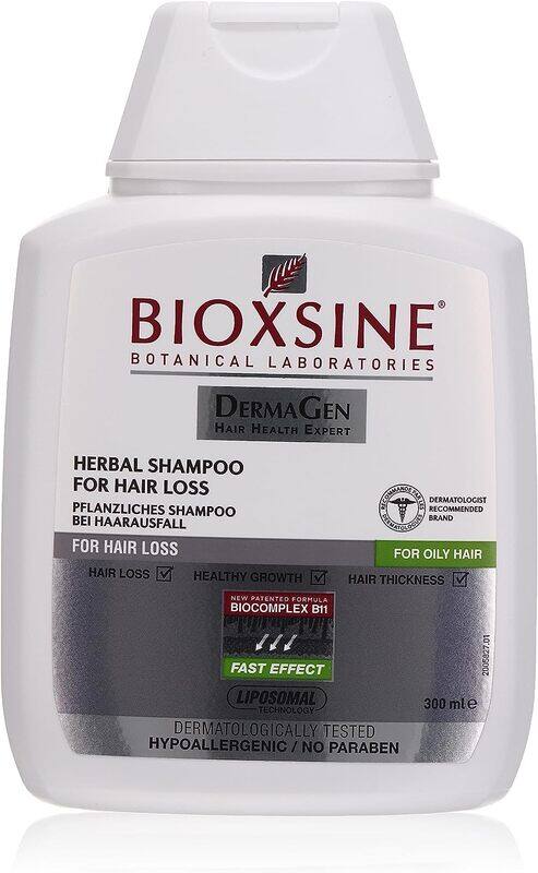 

Bioxsine Herbal Shampoo for Against Hair Loss, 300ml