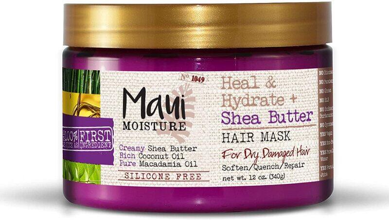 

Maui Moisture Heal & Hydrate + Shea Butter Hair Mask, 12oz