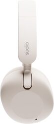 Sudio K2 White, Over-Ear Headphones, Hybrid Active Noise Cancellation, with Integrated Microphone, Charging via USB-C, Up to 35 Hours Playtime, Touch Panel, Premium Crystal Sound