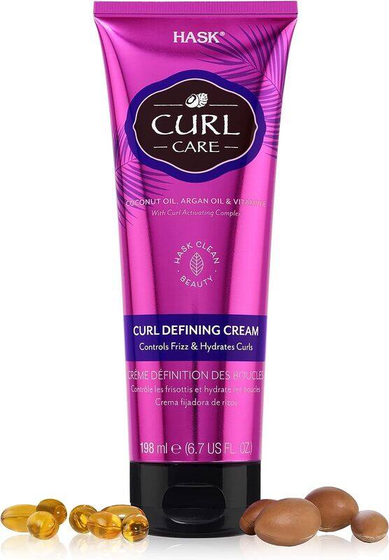 

Hask Curl Care Curl Defining Cream for All Hair Types, 198ml